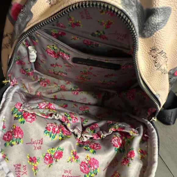 Betsey Johnson French Bulldog Backpack - Picture 4 of 5